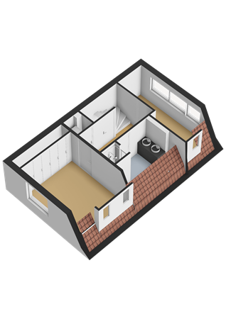 Floorplan - Prinses Julianastraat 21, 3751 CN Bunschoten-Spakenburg